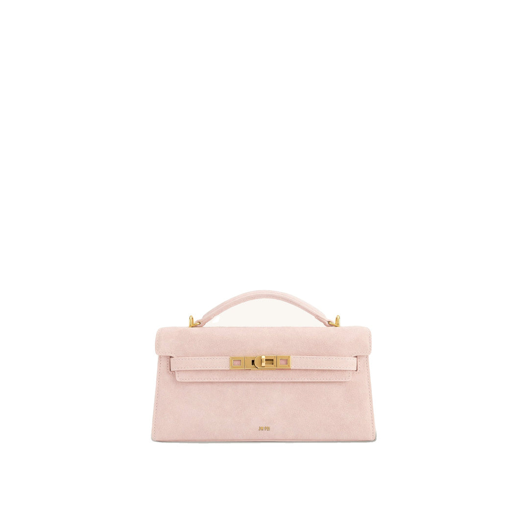 JW PEI Noor Faux Suede Top Handle Bag - Pink