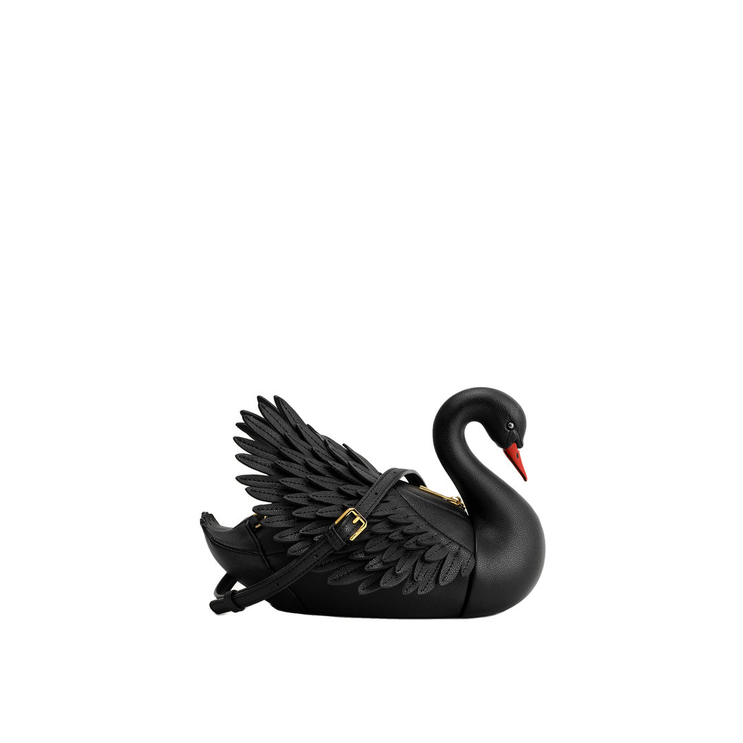 JW PEI Alani Swan Shaped Crossbody Bag - Black