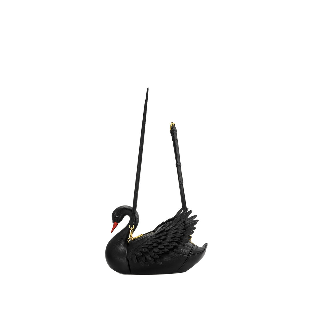 JW PEI Alani Swan Shaped Crossbody Bag - Black
