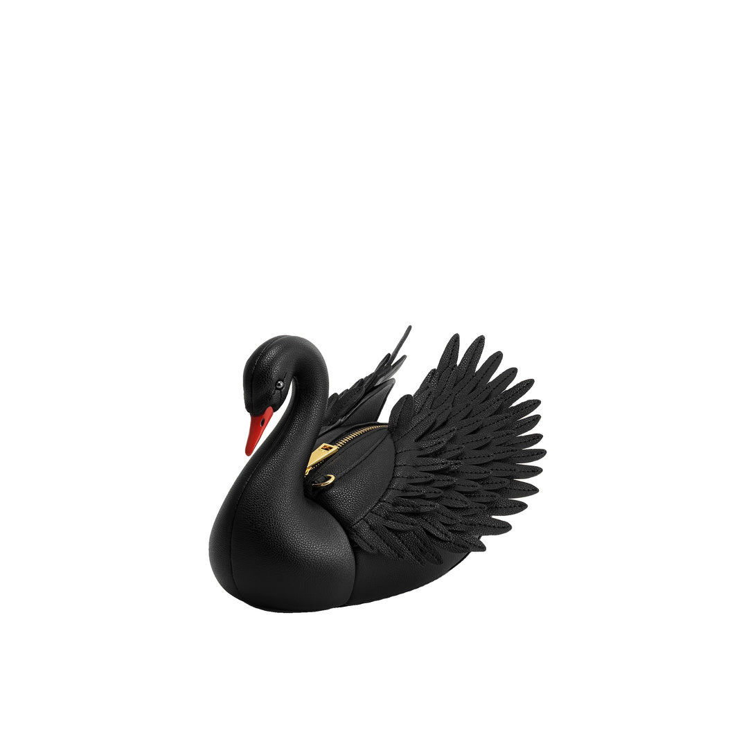 JW PEI Alani Swan Shaped Crossbody Bag - Black