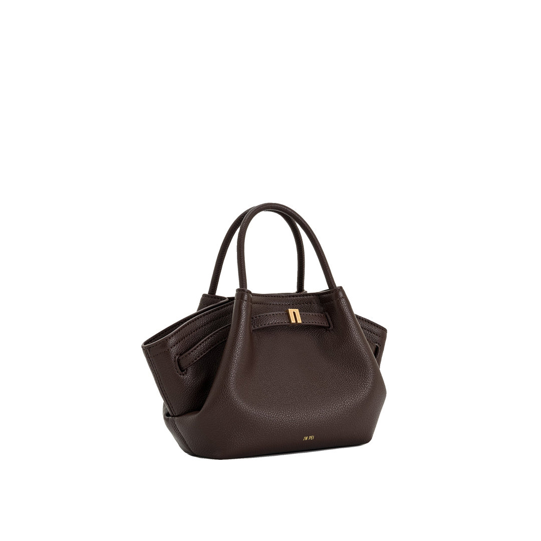 JW PEI Hana Mini Tote Bag - Dark Brown