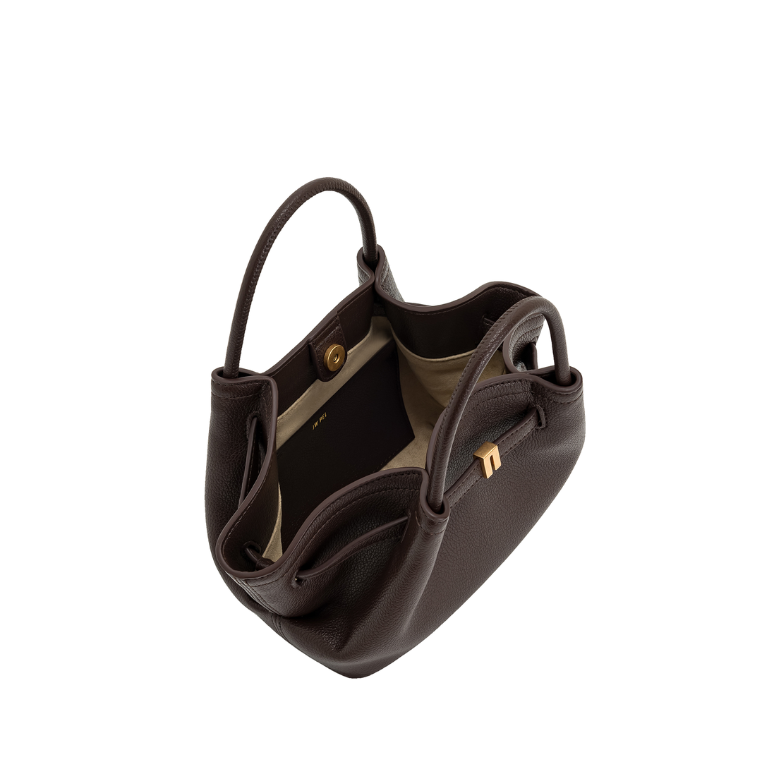 JW PEI Hana Mini Tote Bag - Dark Brown