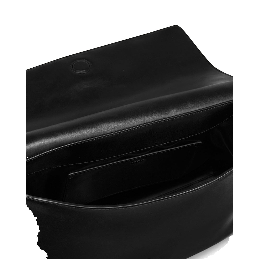 JW PEI Isolde Flap Shoulder Bag - Black