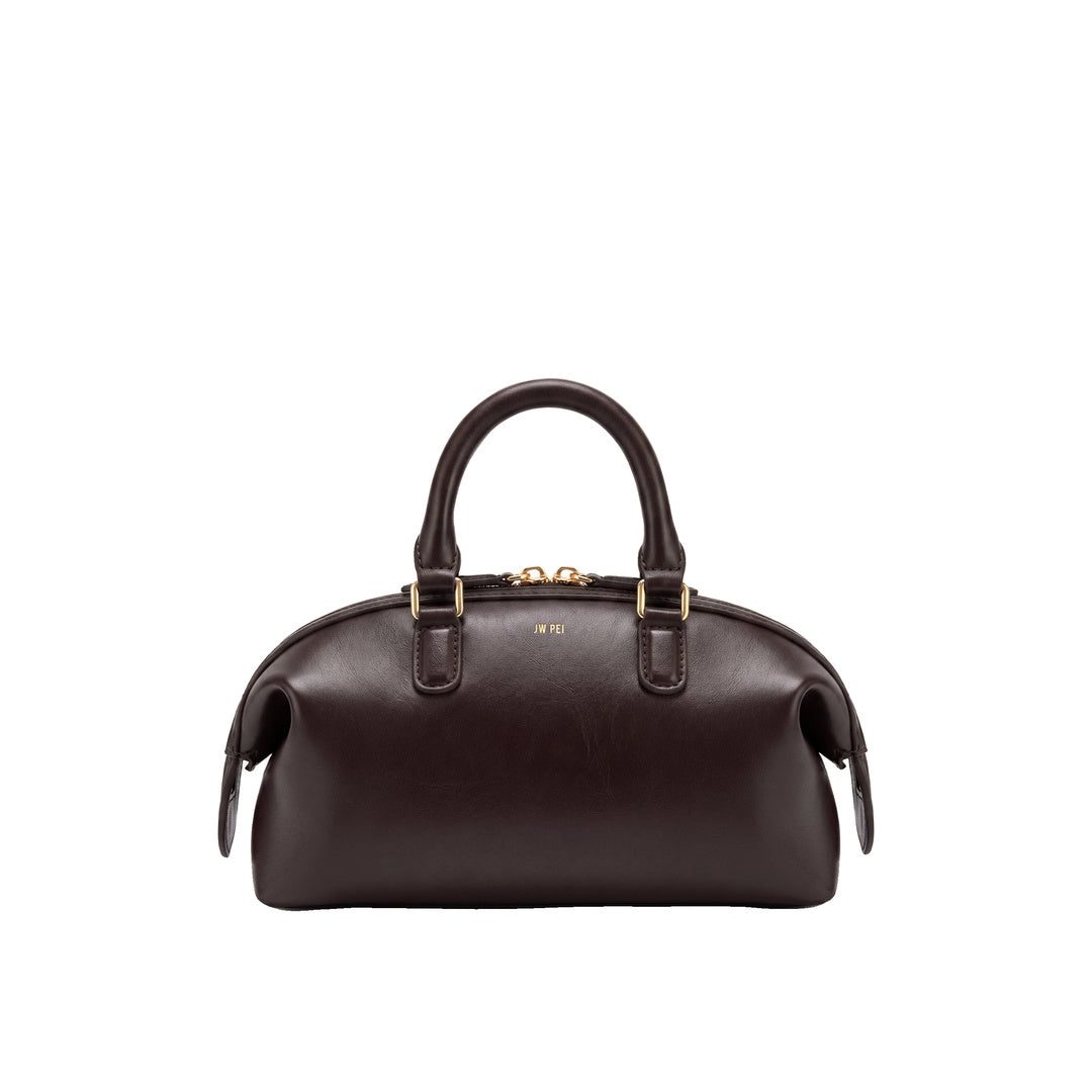 JW PEI Arlo Top Handle Bag - Dark Brown