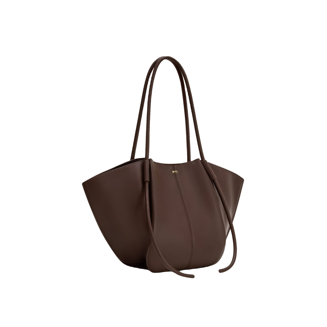 JW PEI Nala Wide Tote Bag - Deep Brown