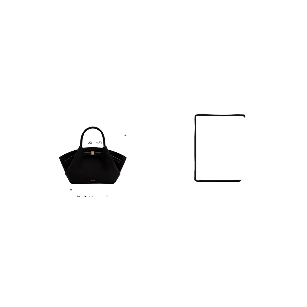 JW PEI Hana Mini Faux Suede Tote Bag - Black