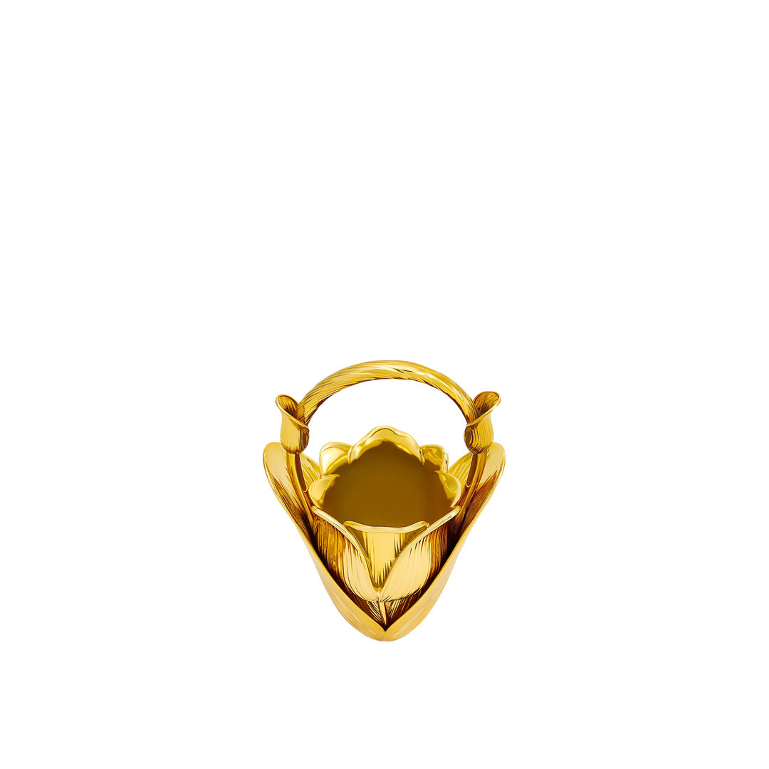 JW PEI Ella Tulip Vase Top Handle Bag - Gold
