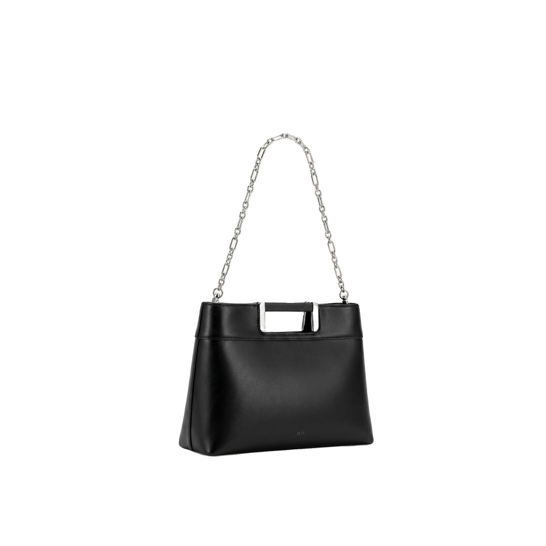 JW PEI Elodie Chain Handle Top Handle Bag - Black