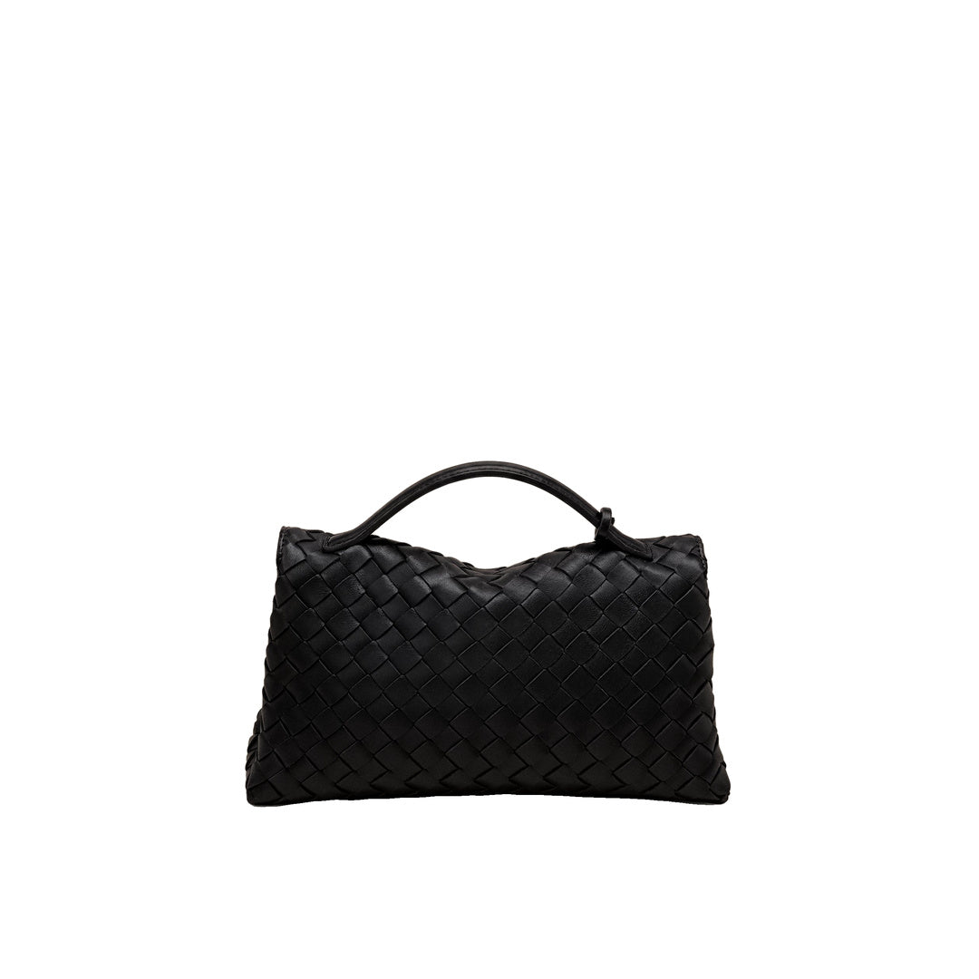 JW PEI Celeste Woven Envelope Bag - Black