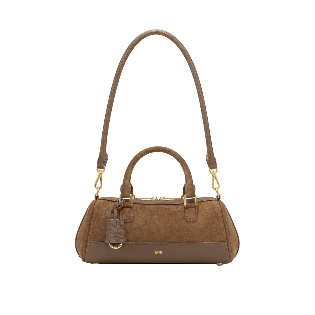 JW PEI Josie Barrel Shoulder Bag - Brown