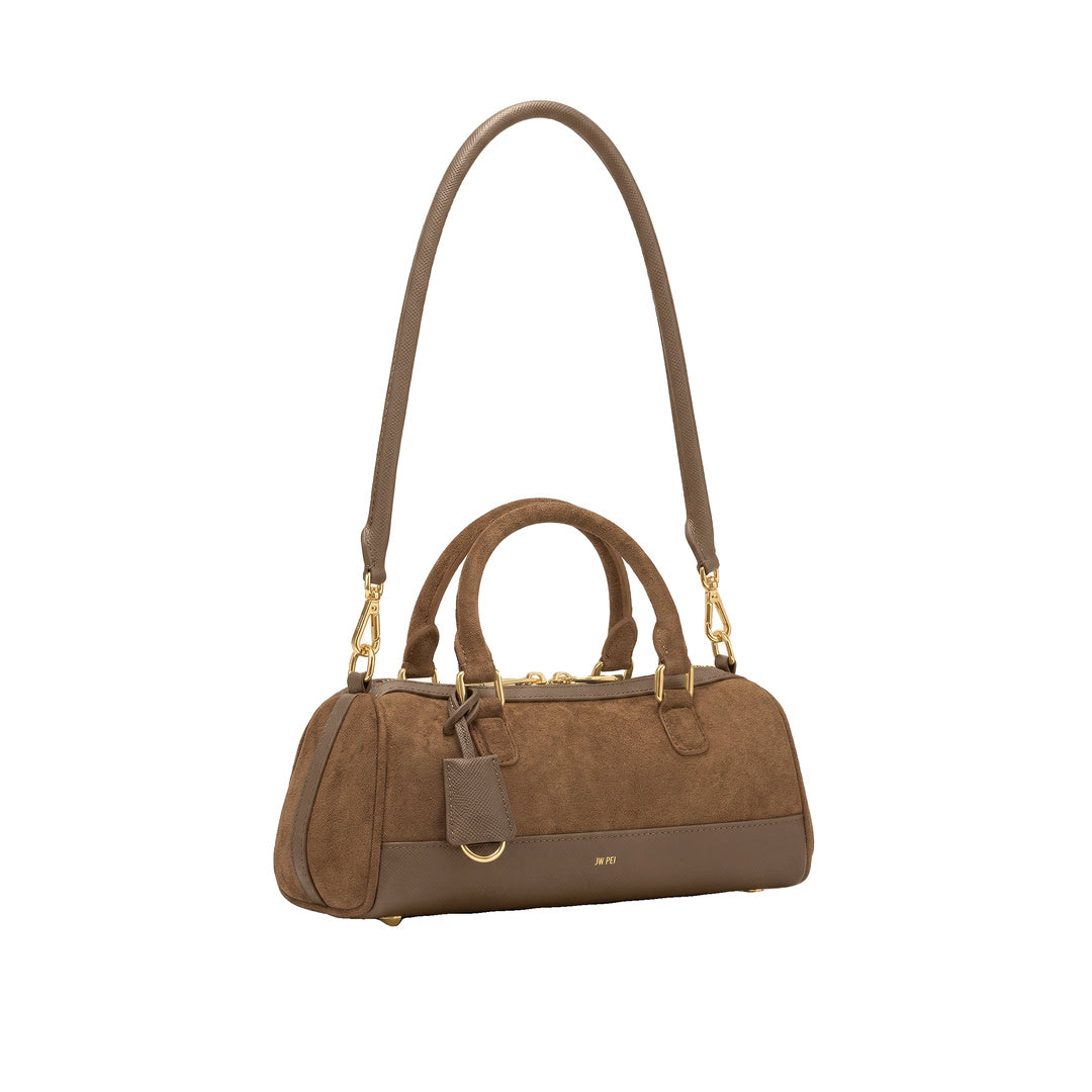 JW PEI Josie Barrel Shoulder Bag - Brown