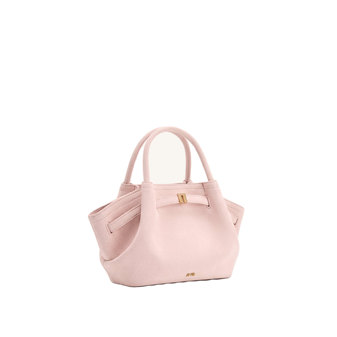 JW PEI Hana Mini Faux Suede Tote Bag - Pink