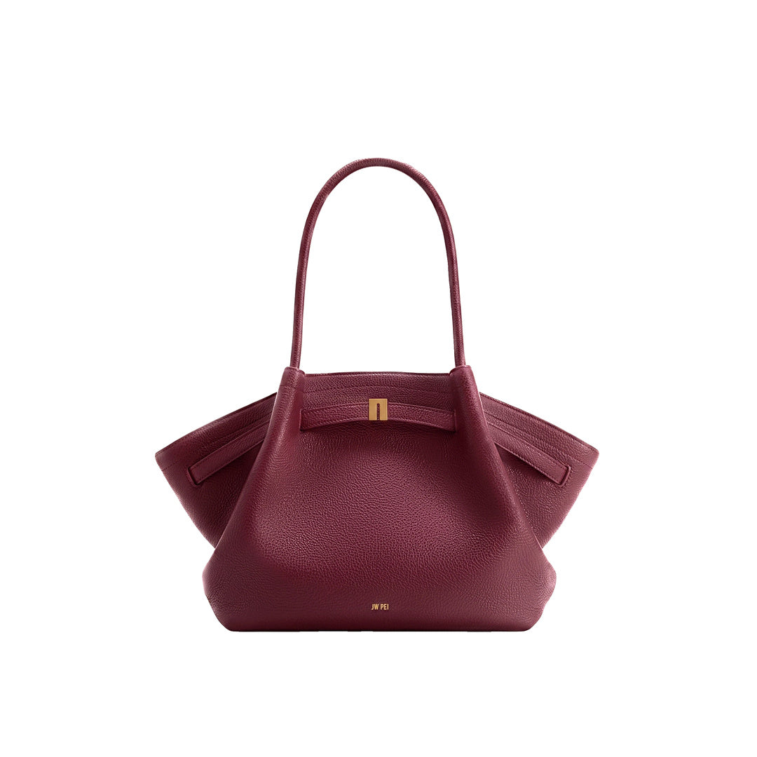 JW PEI Hana Medium Tote Bag - Burgundy