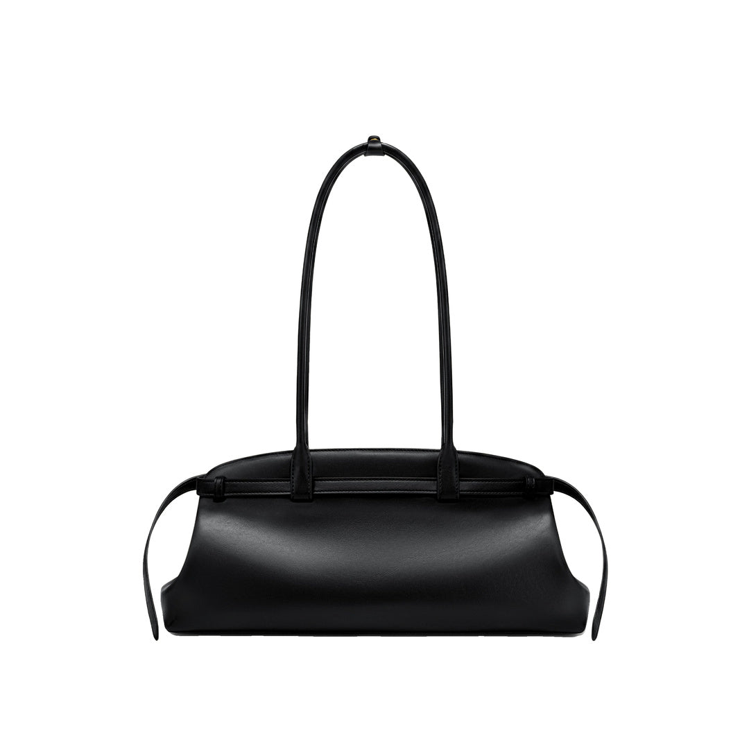 JW PEI Arden Belt Detail East-West Shoulder Bag - Black