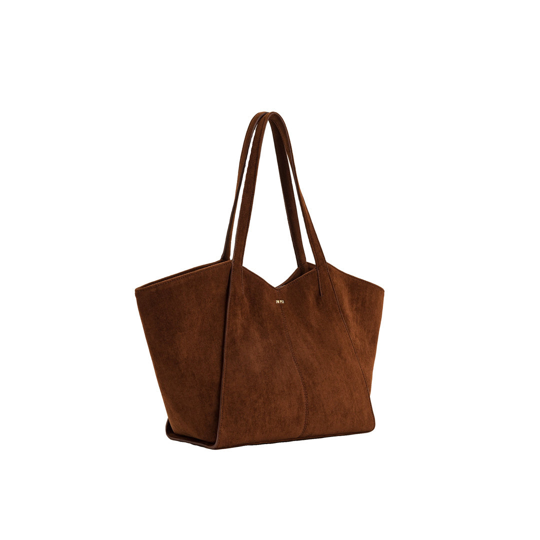 JW PEI Kiana Large Capacity Tote Bag - Dark Brown