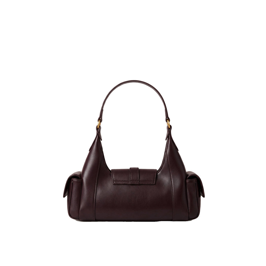JW PEI Estelle Pocket Shoulder Bag - Dark Brown