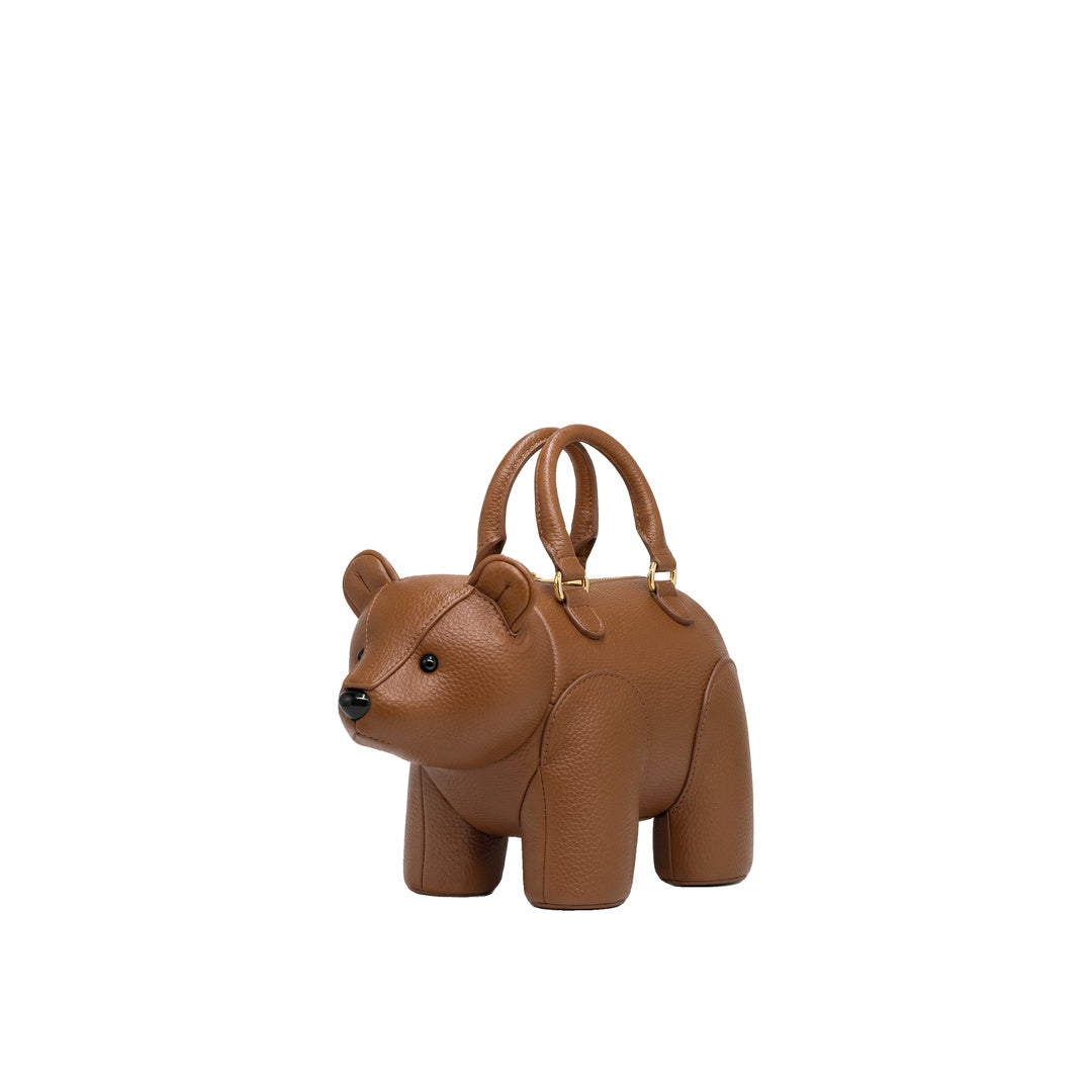 JW PEI Bernie Bear Top Handle Bag - Brown
