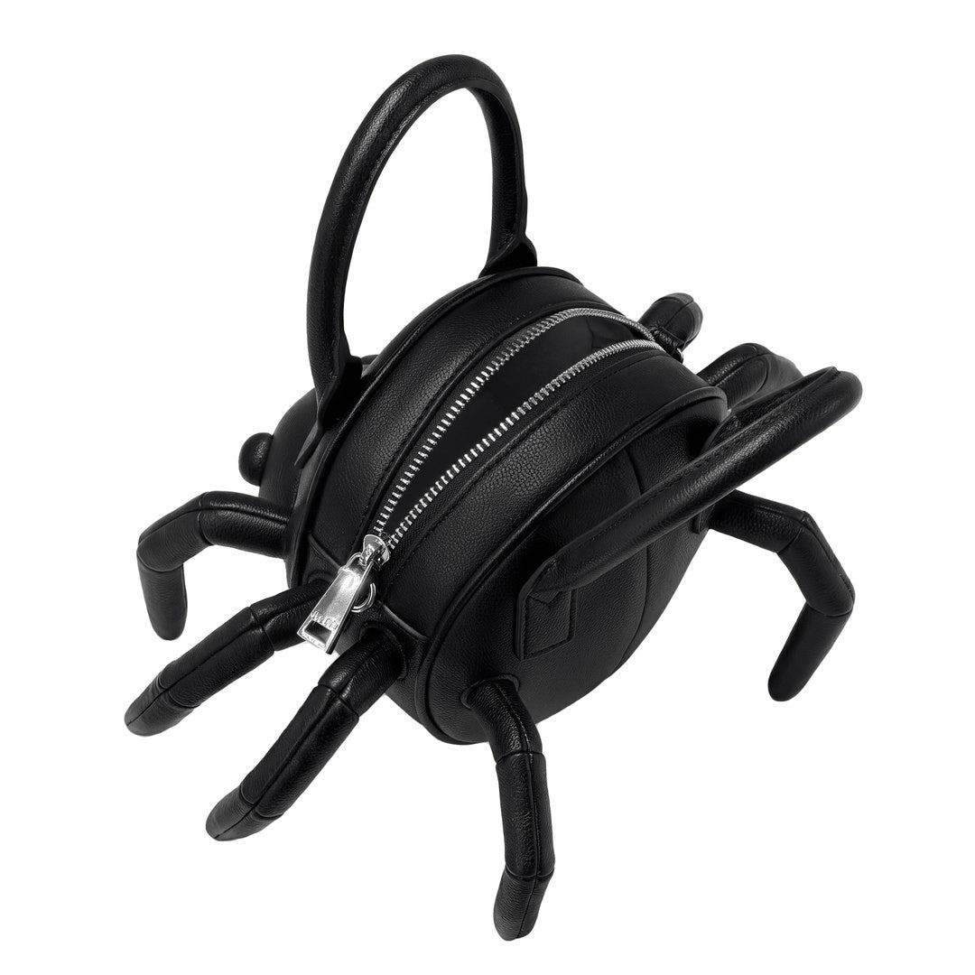 JW PEI Siena Spider Shaped Top Handle Bag - Black