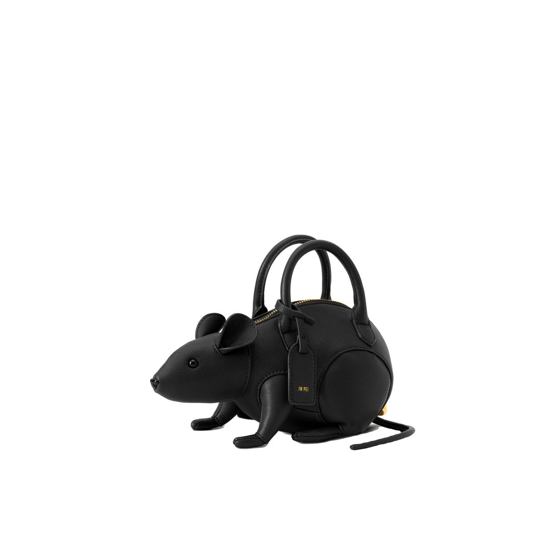 JW PEI Mia Mouse Top Handle Bag - Black