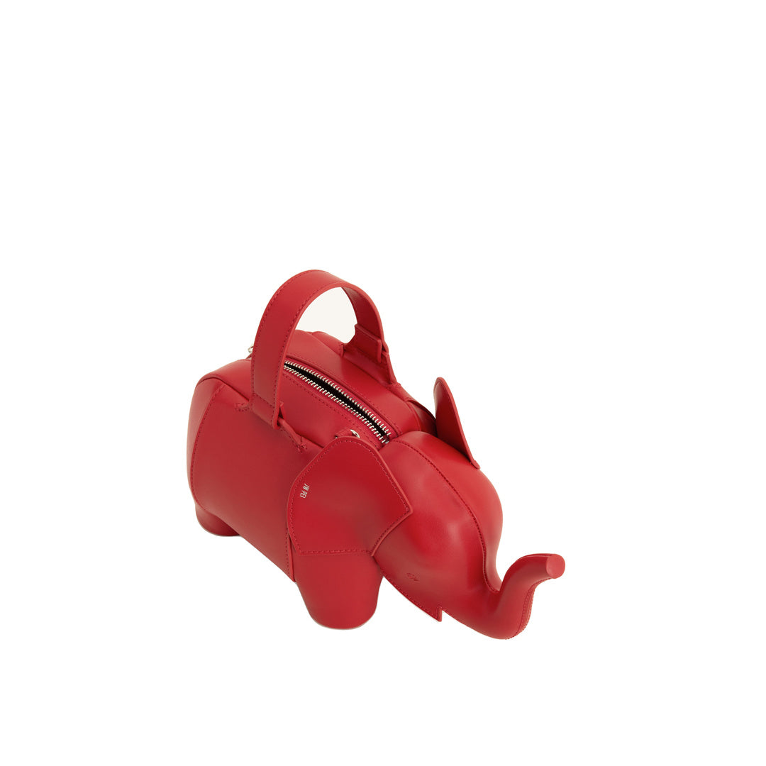 JW PEI Claire Elephant Shaped Handbag - Red