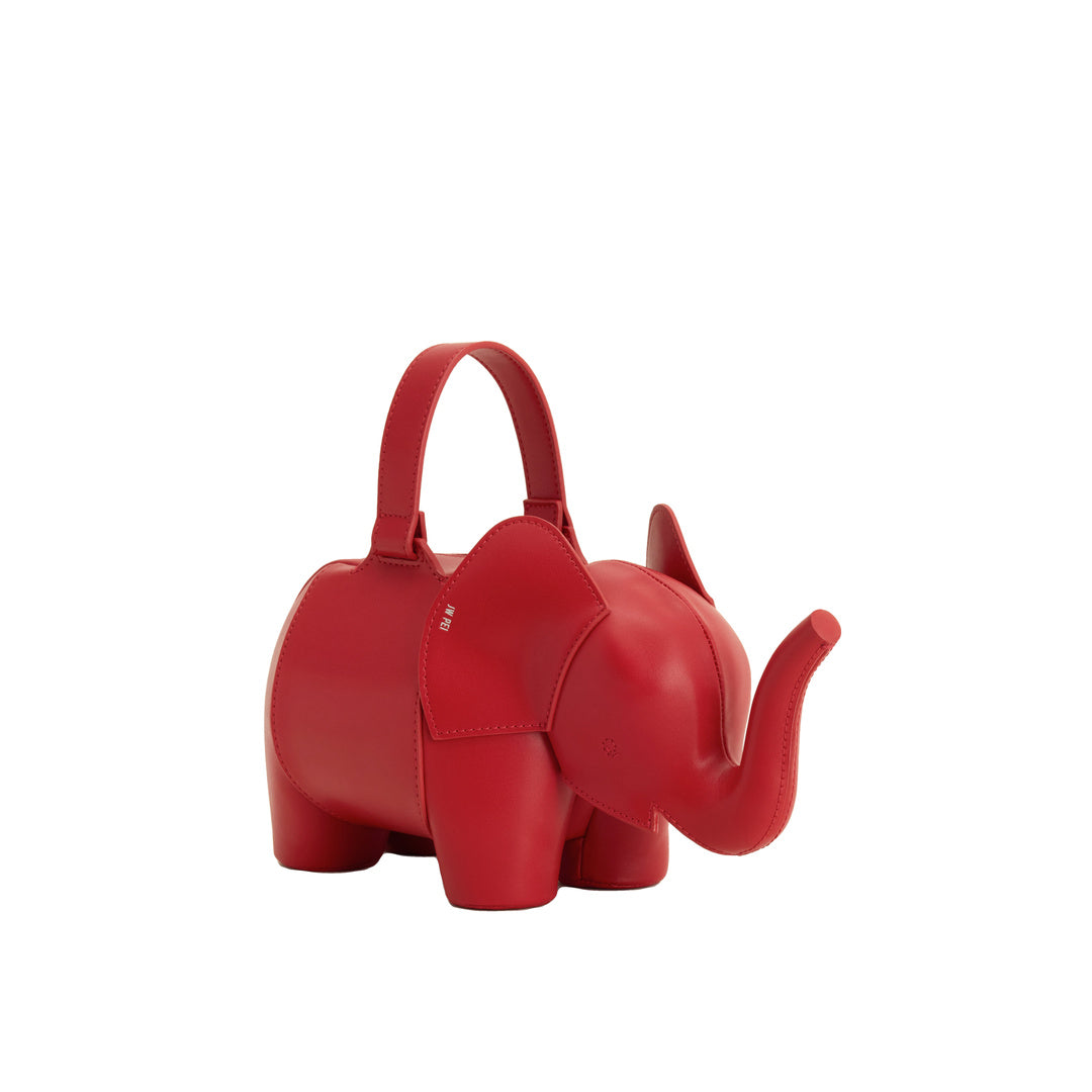 JW PEI Claire Elephant Shaped Handbag - Red