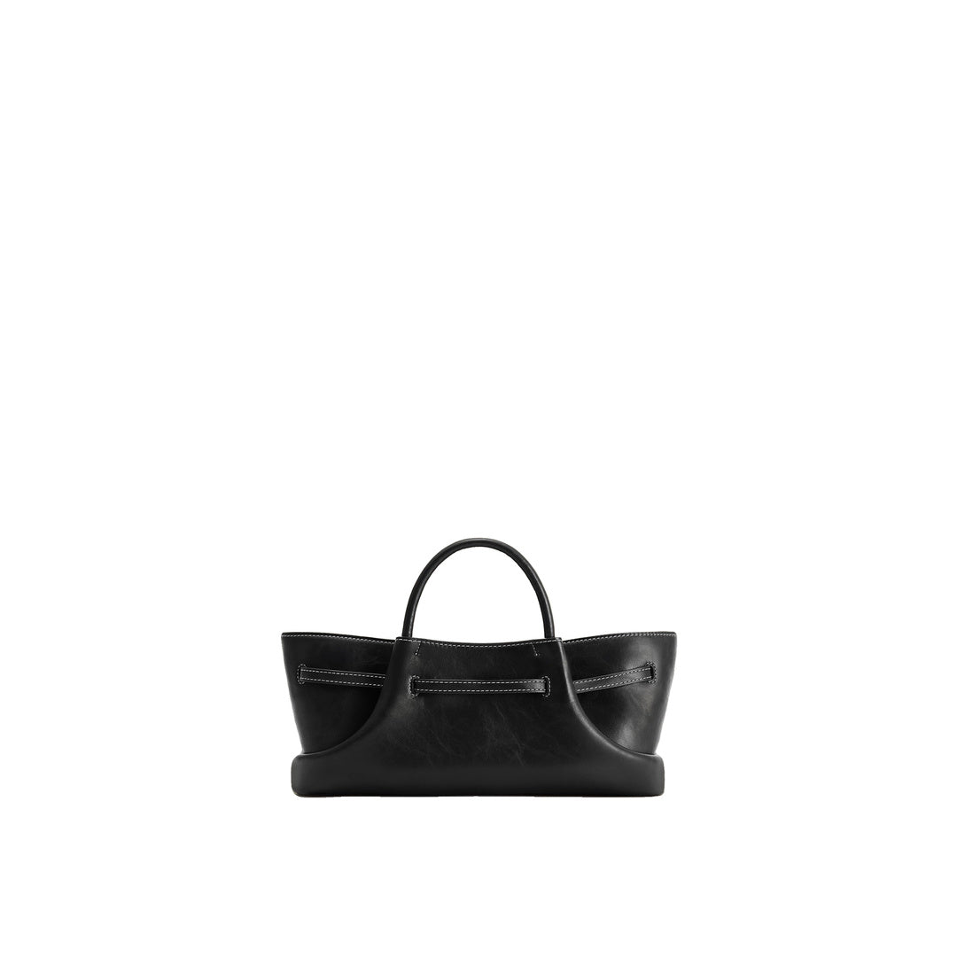 JW PEI Maeve Dachshund Metal Charm Tote Bag - Black