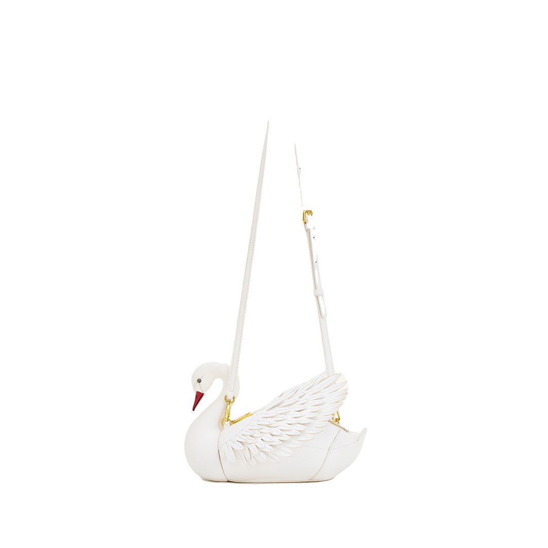 JW PEI Alani Swan Shaped Crossbody Bag - White