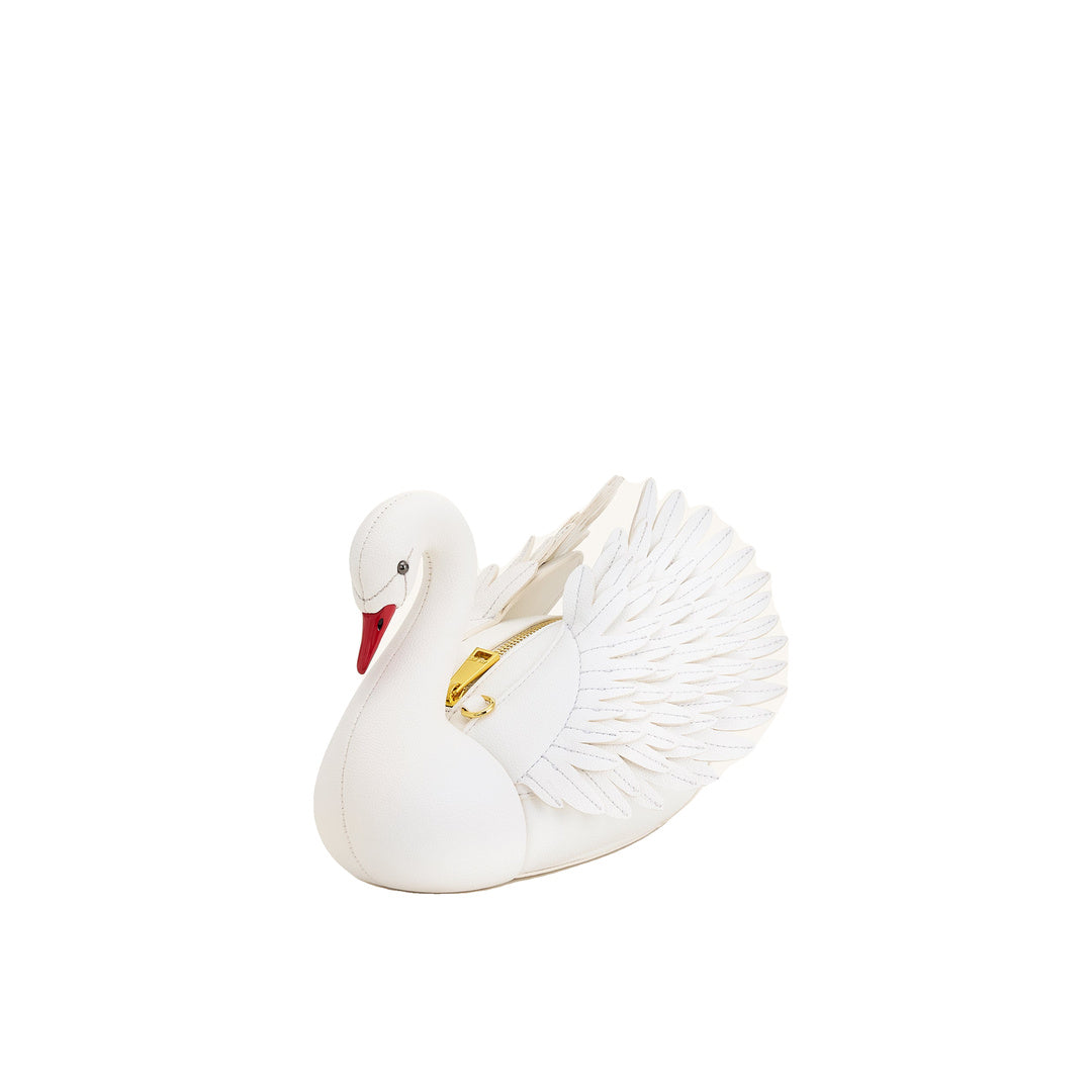 JW PEI Alani Swan Shaped Crossbody Bag - White