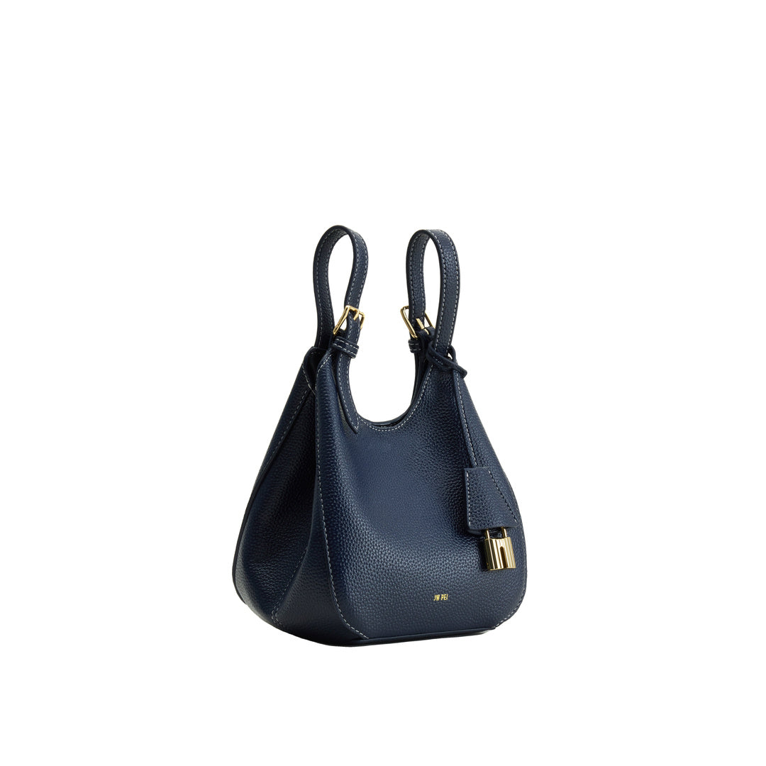 JW PEI Ines Padlock Tote Bag - Navy