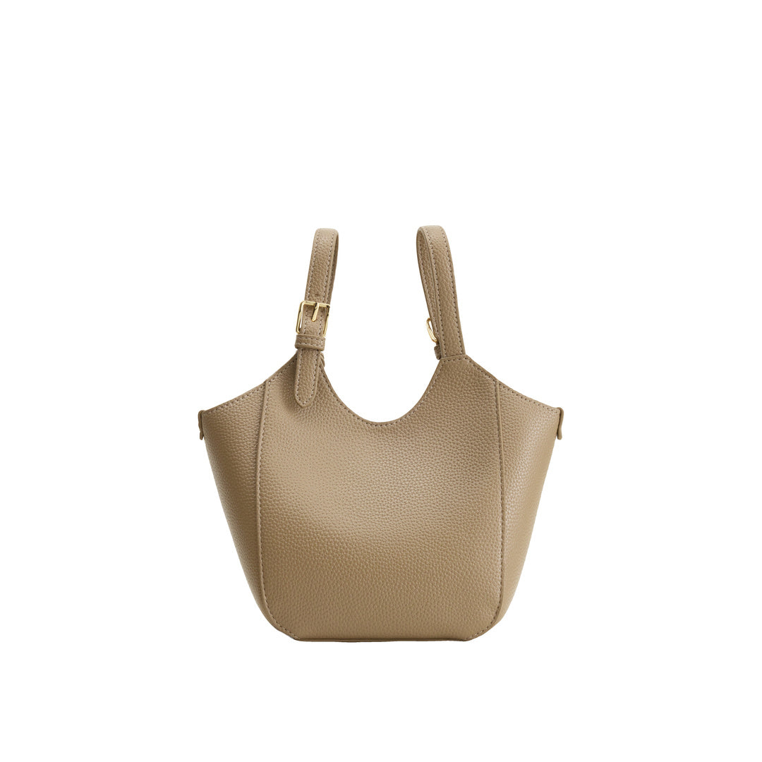 JW PEI Ines Padlock Tote Bag - Gray Beige