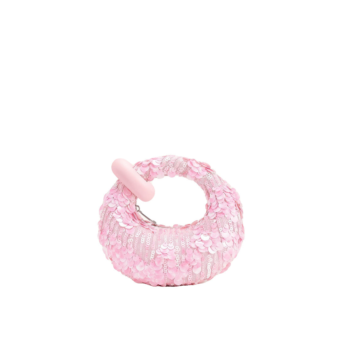 JW PEI Abacus Sequin Mini Top Handle Bag - Pink