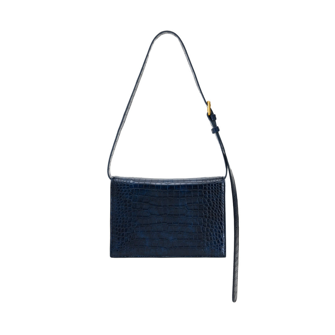 JW PEI Clio Envelope Crossbody Bag - Navy Croc