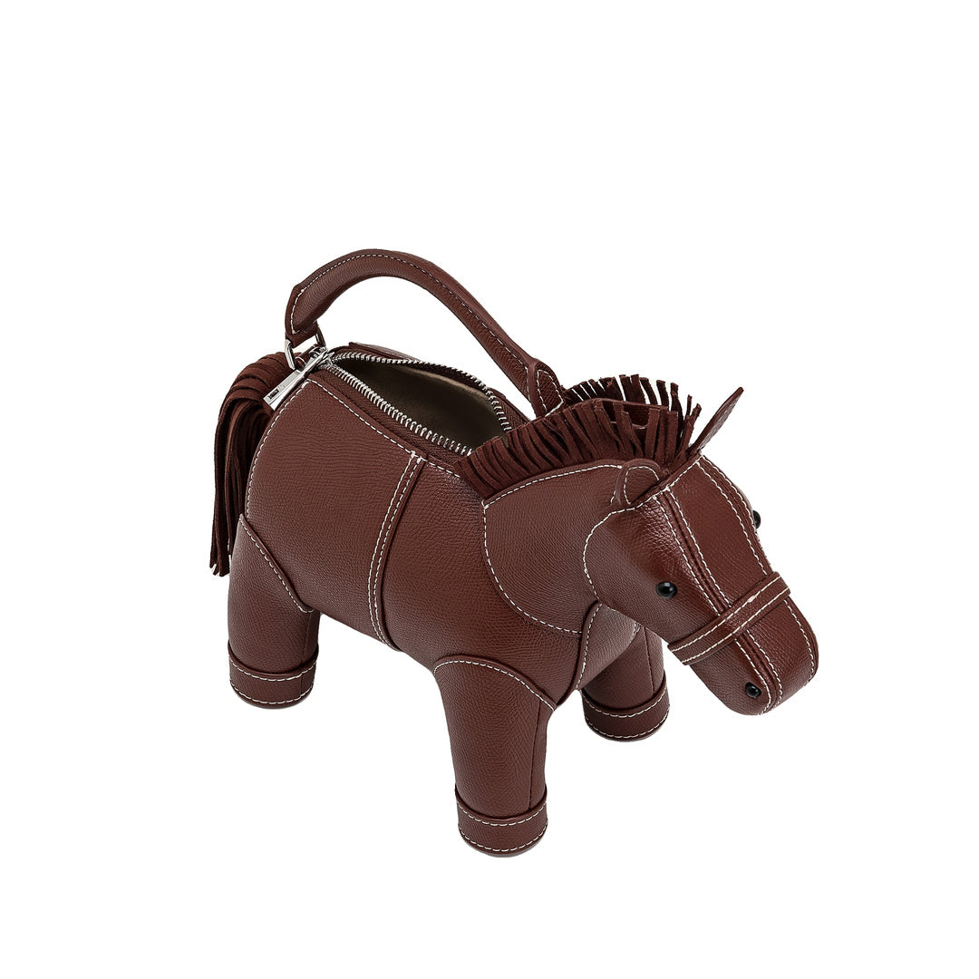 JW PEI Harper Horse Top Handle Bag - Brown