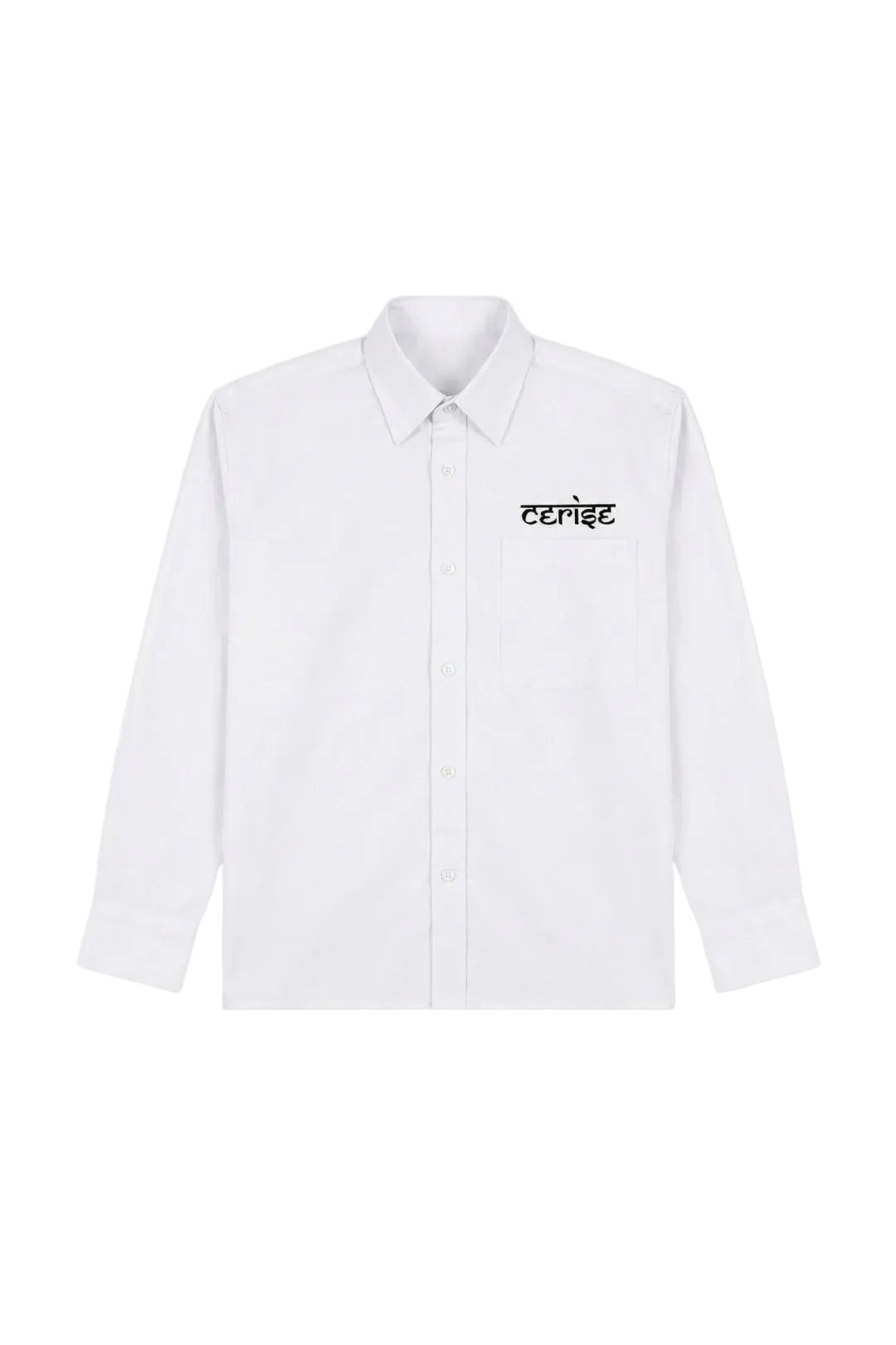 CERISE SIGNATURE SHIRT - WHITE