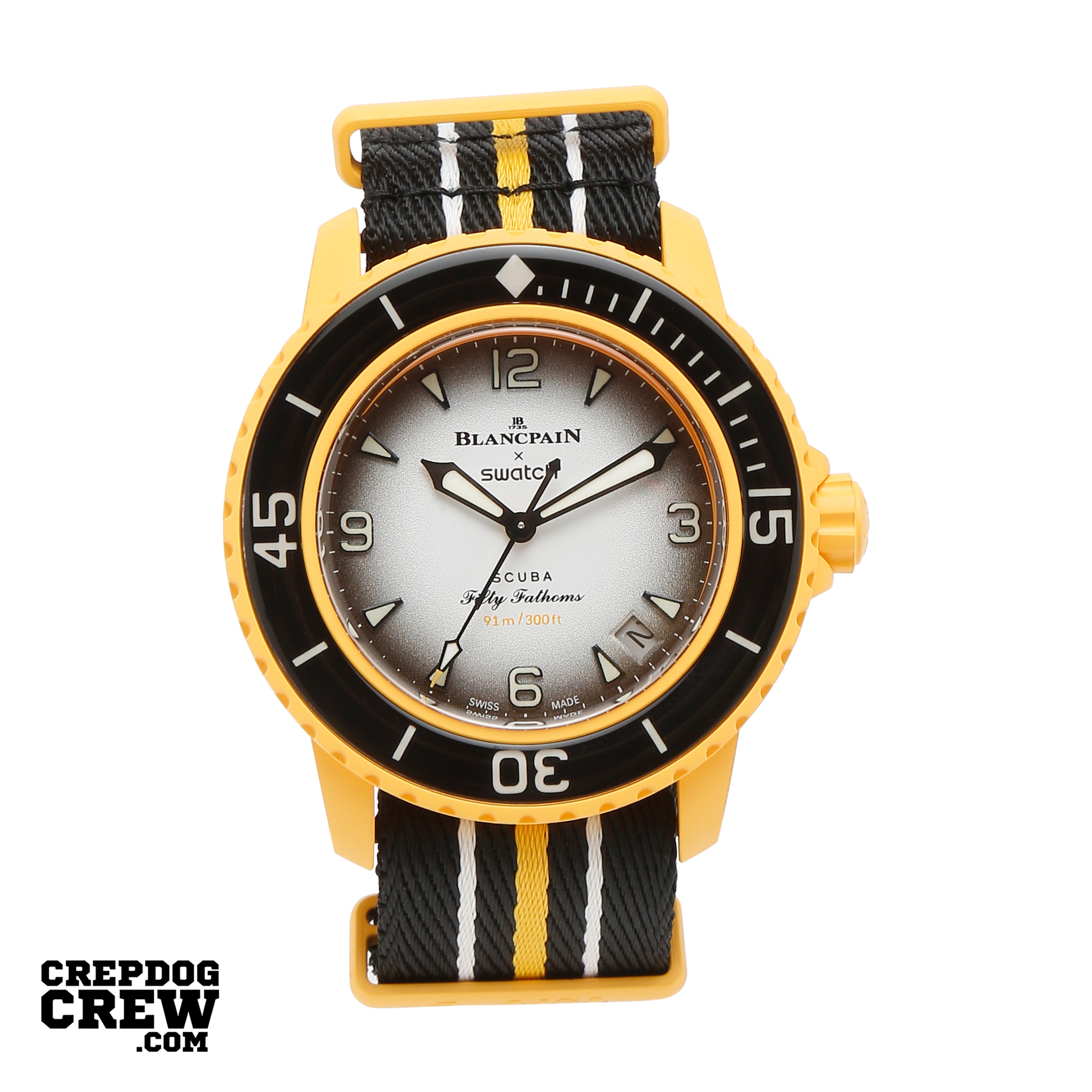 Swatch x Blancpain Bioceramic Scuba Fifty Fathoms Pacific Ocean