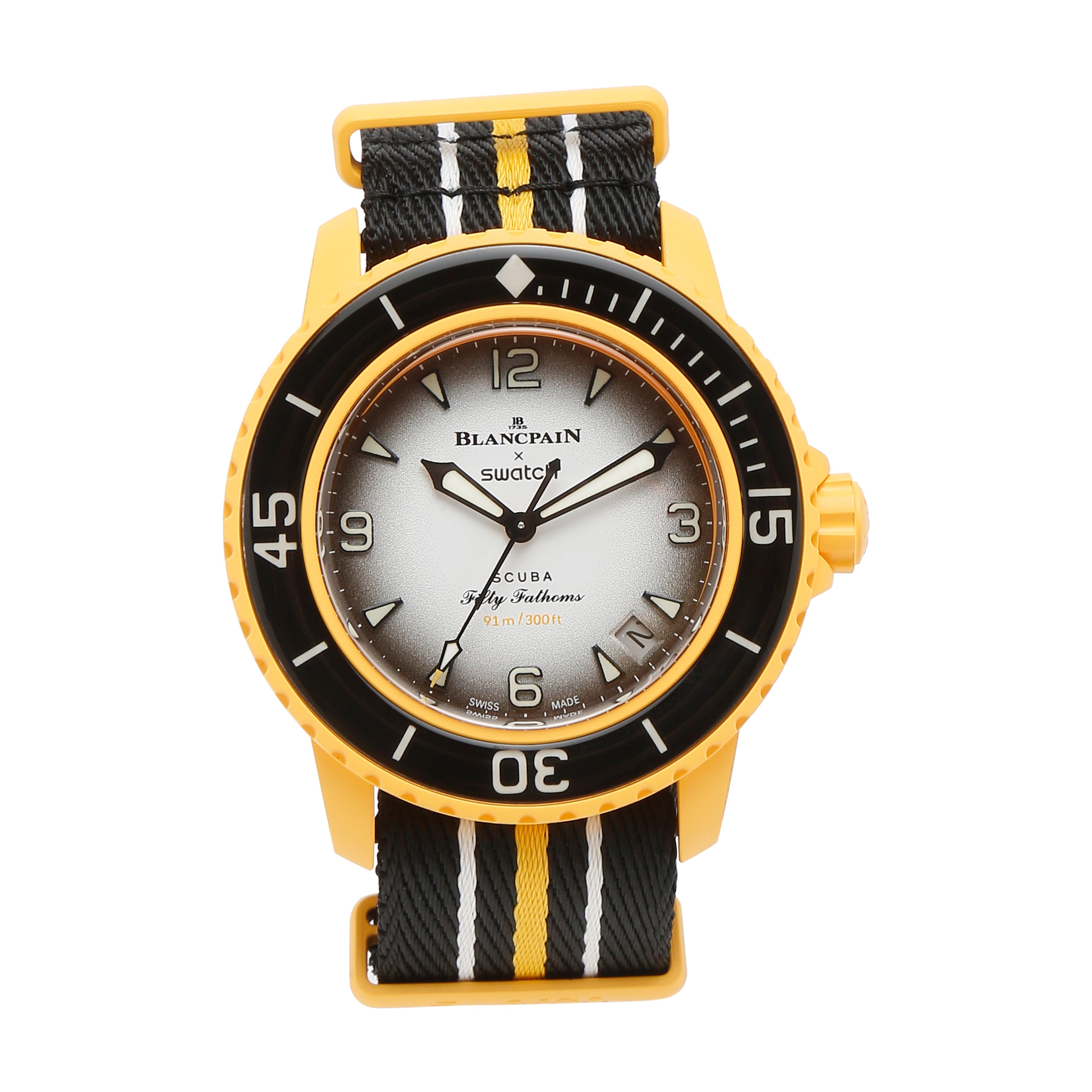 Swatch x Blancpain Bioceramic Scuba Fifty Fathoms Pacific Ocean