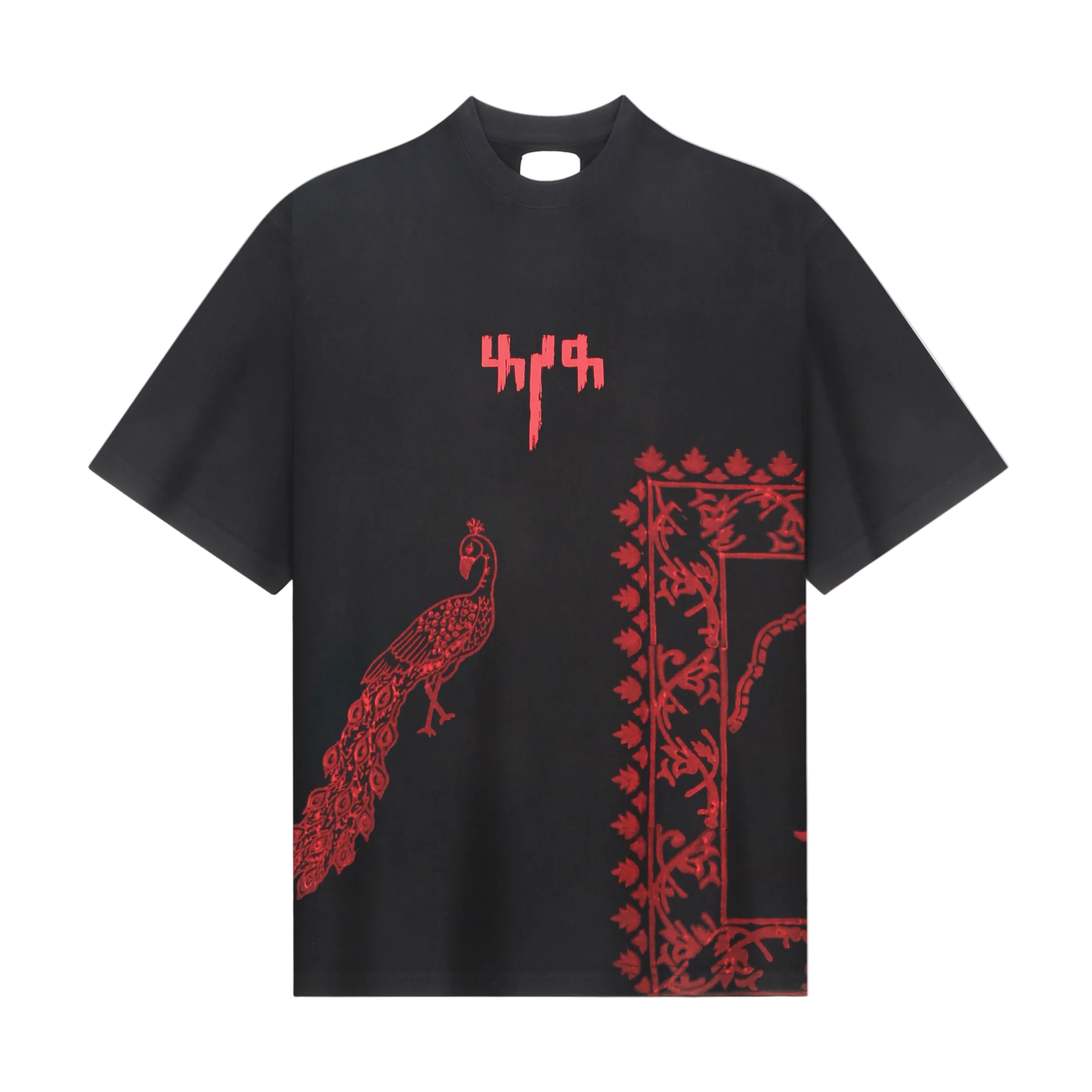 "By My Side" Block Print - Tshirt