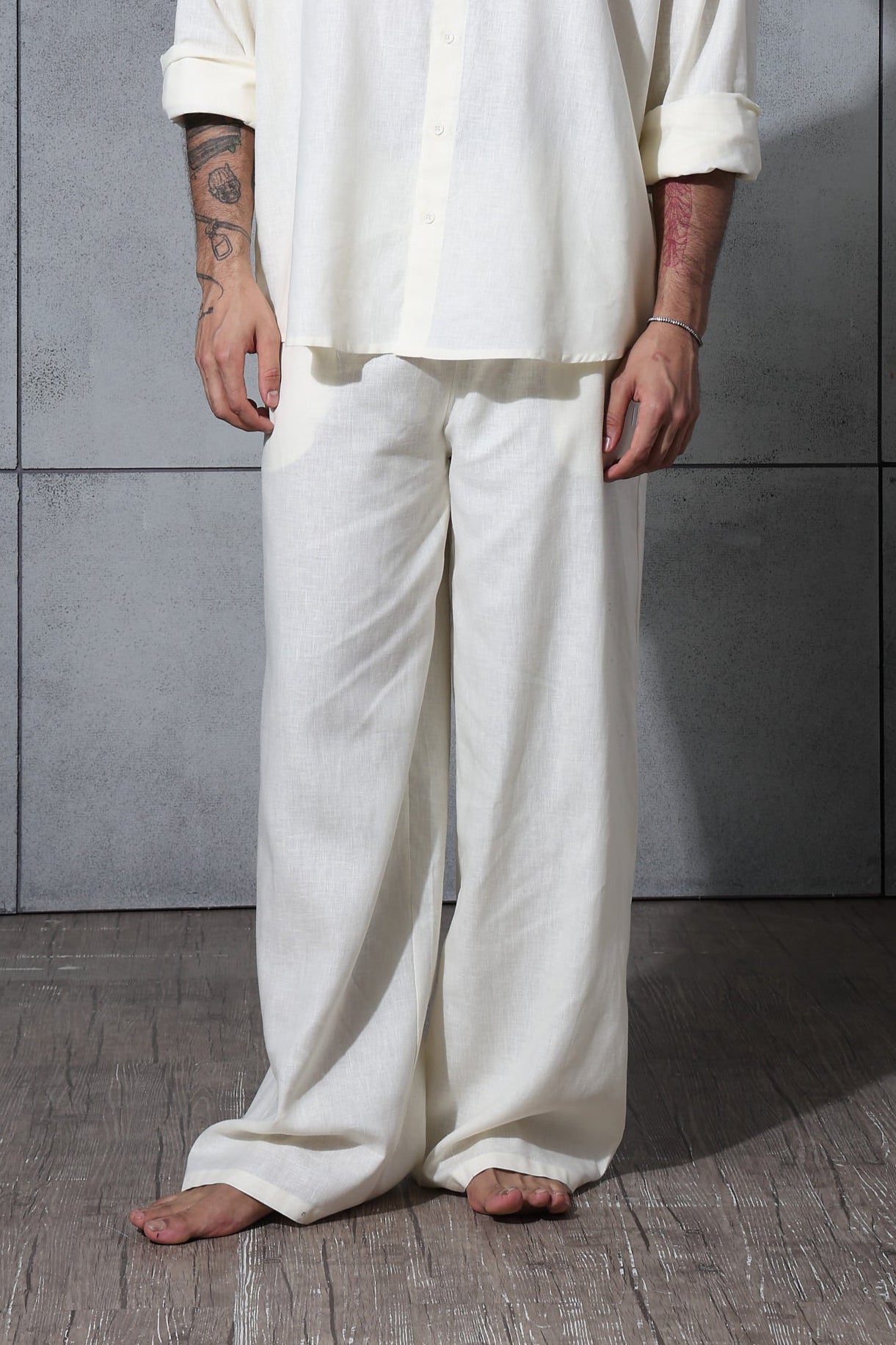 Linen Pants Butter Yellow