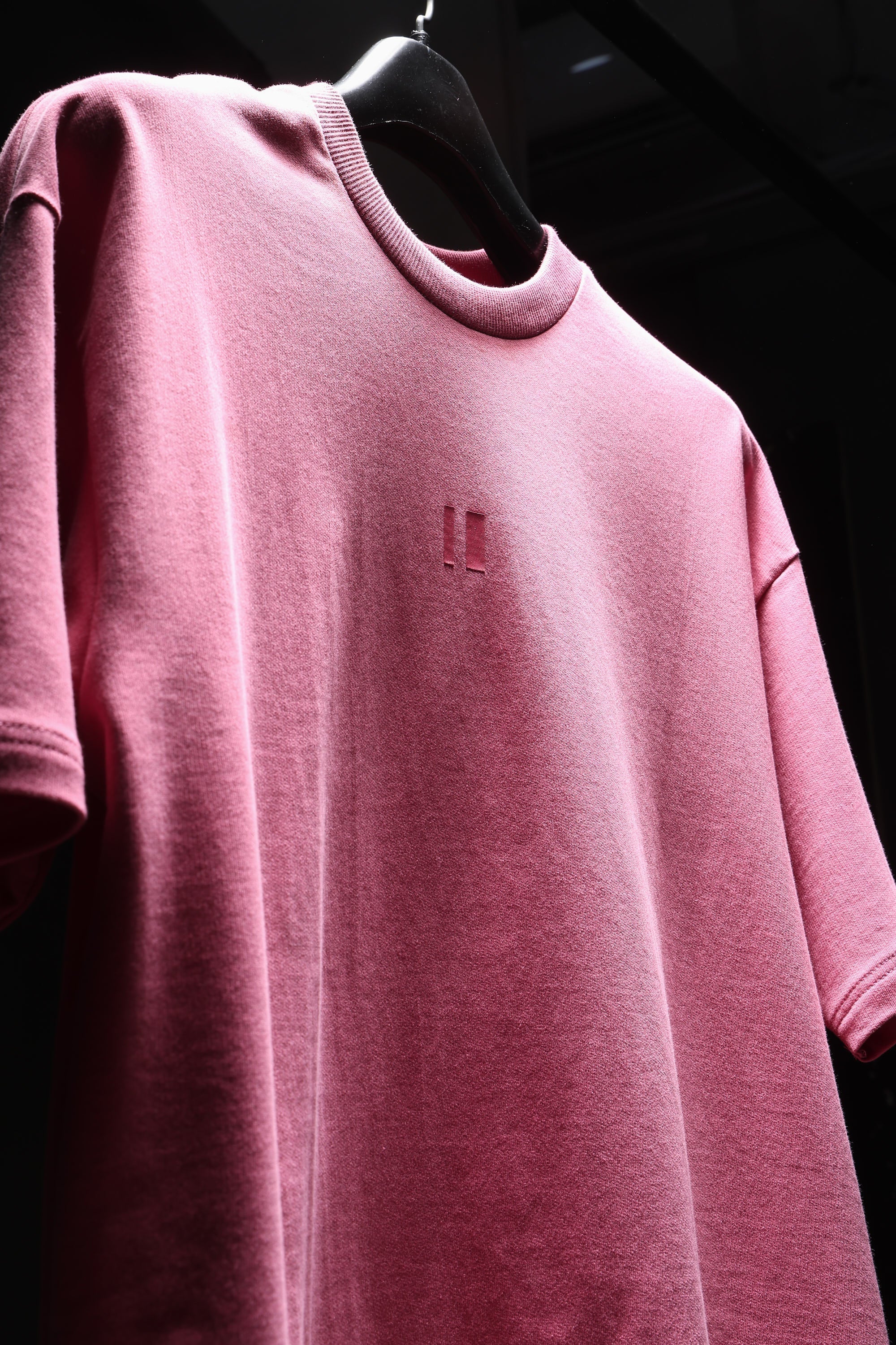 Basic Dark Pink Solid Tshirt