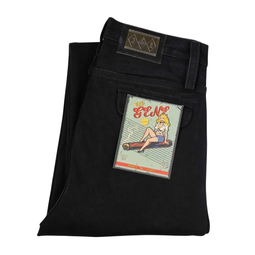 Men's Black Jeans - 1900s Fit