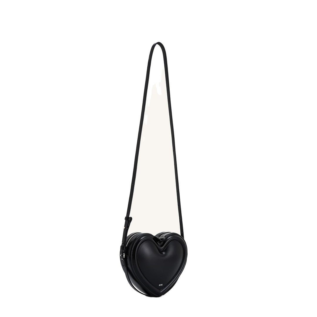 JW PEI Arlene Heart Shaped Bag - Black