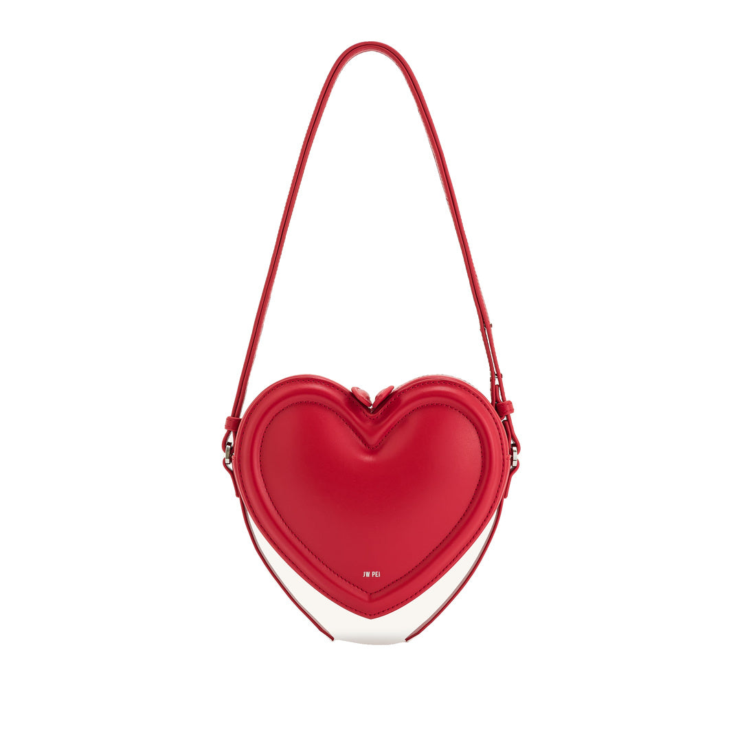 JW PEI Arlene Heart Shaped Bag - Magenta