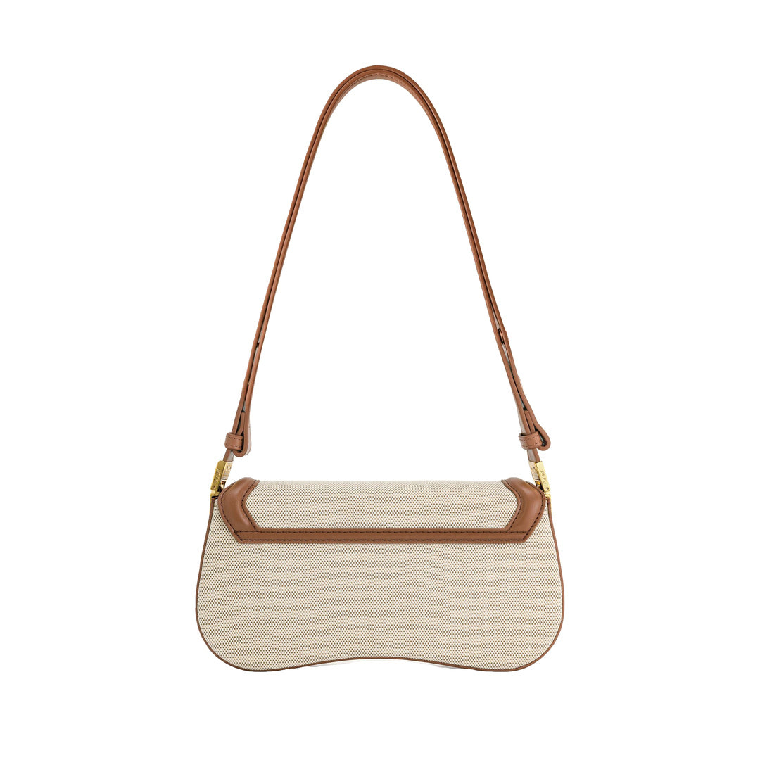 JW PEI Joy Shoulder Bag - Brown Canvas