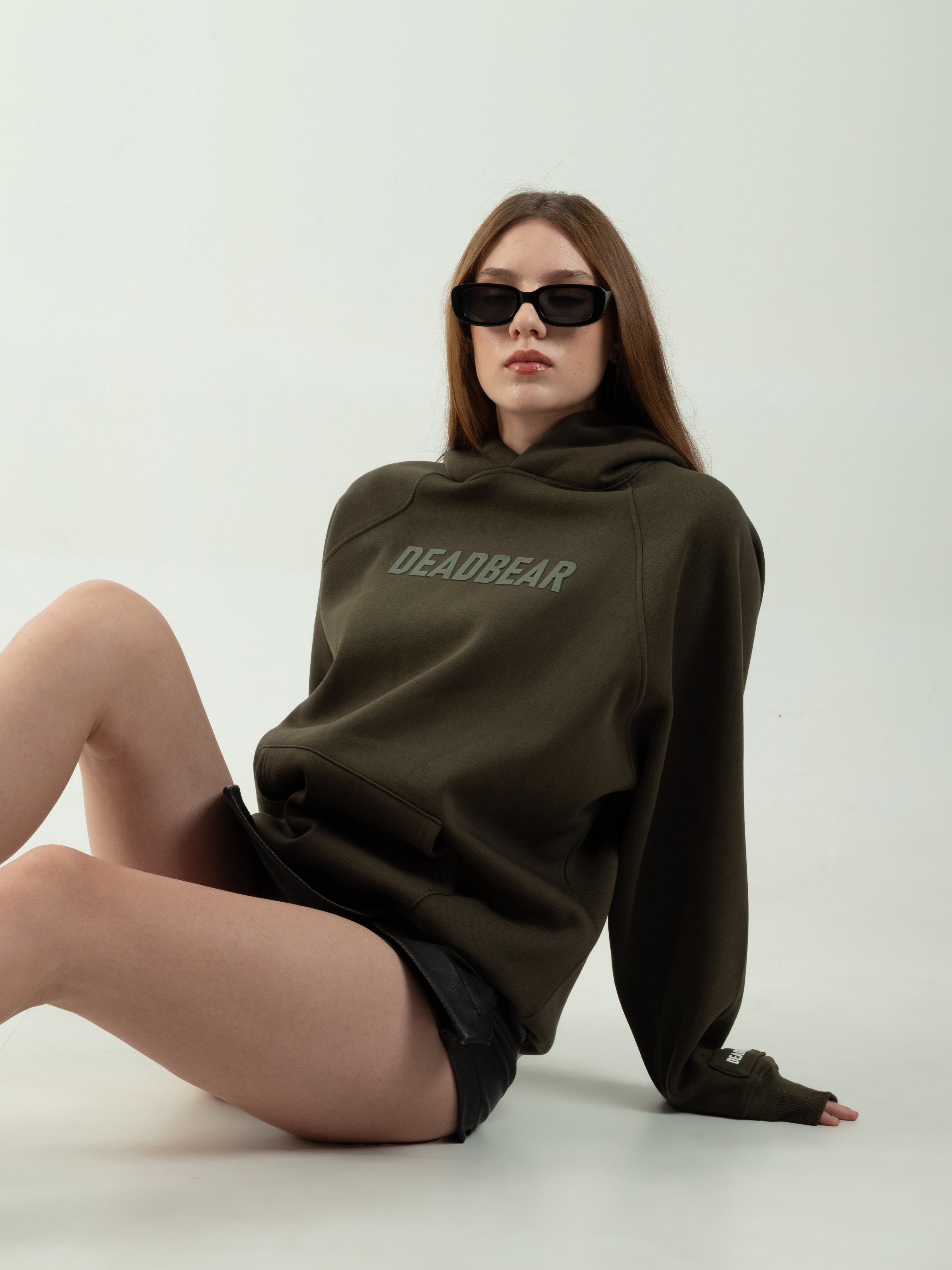 Basic Olive Hoodie