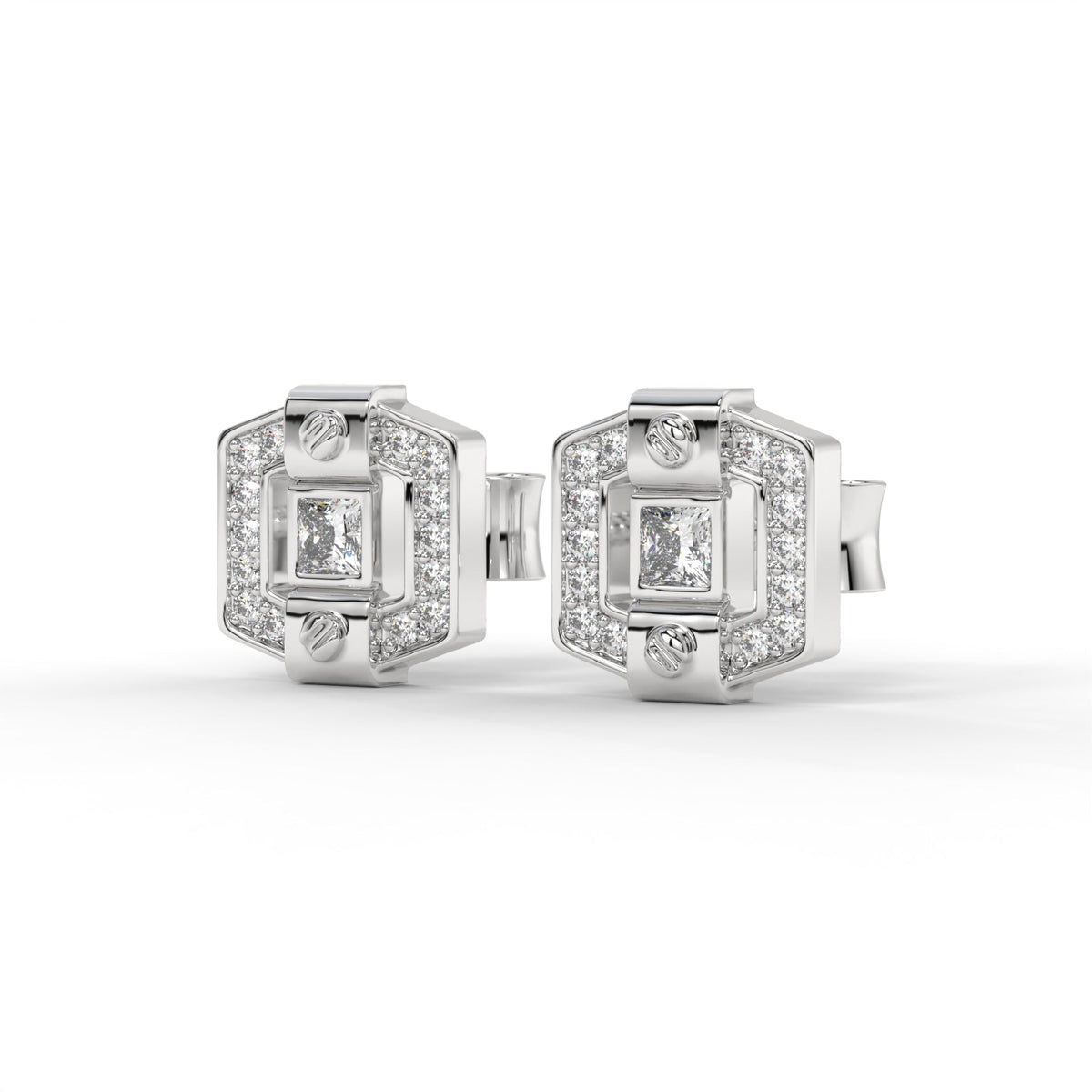 CROWN LOCK STUDS