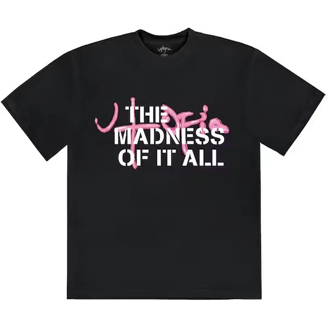 Travis Scott x Saint Michael CHAOS Tee Black