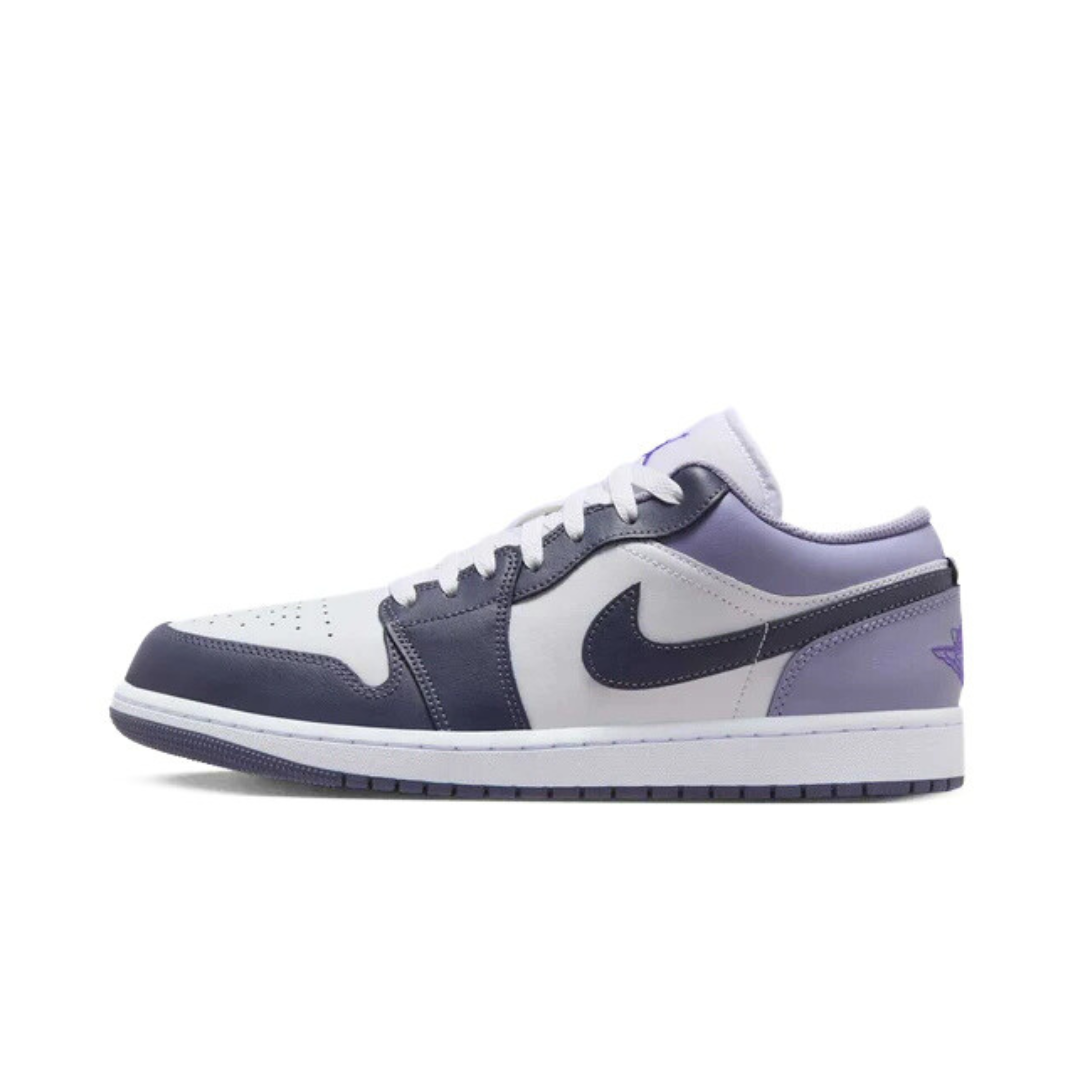 Jordan 1 Low White Purple