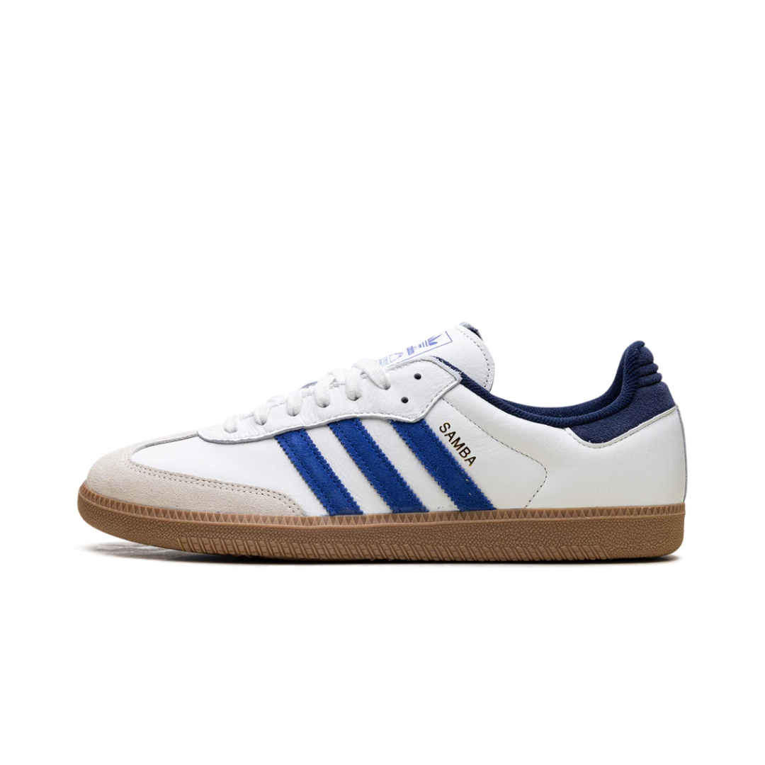 adidas Samba OG White Royal Blue Night Indigo