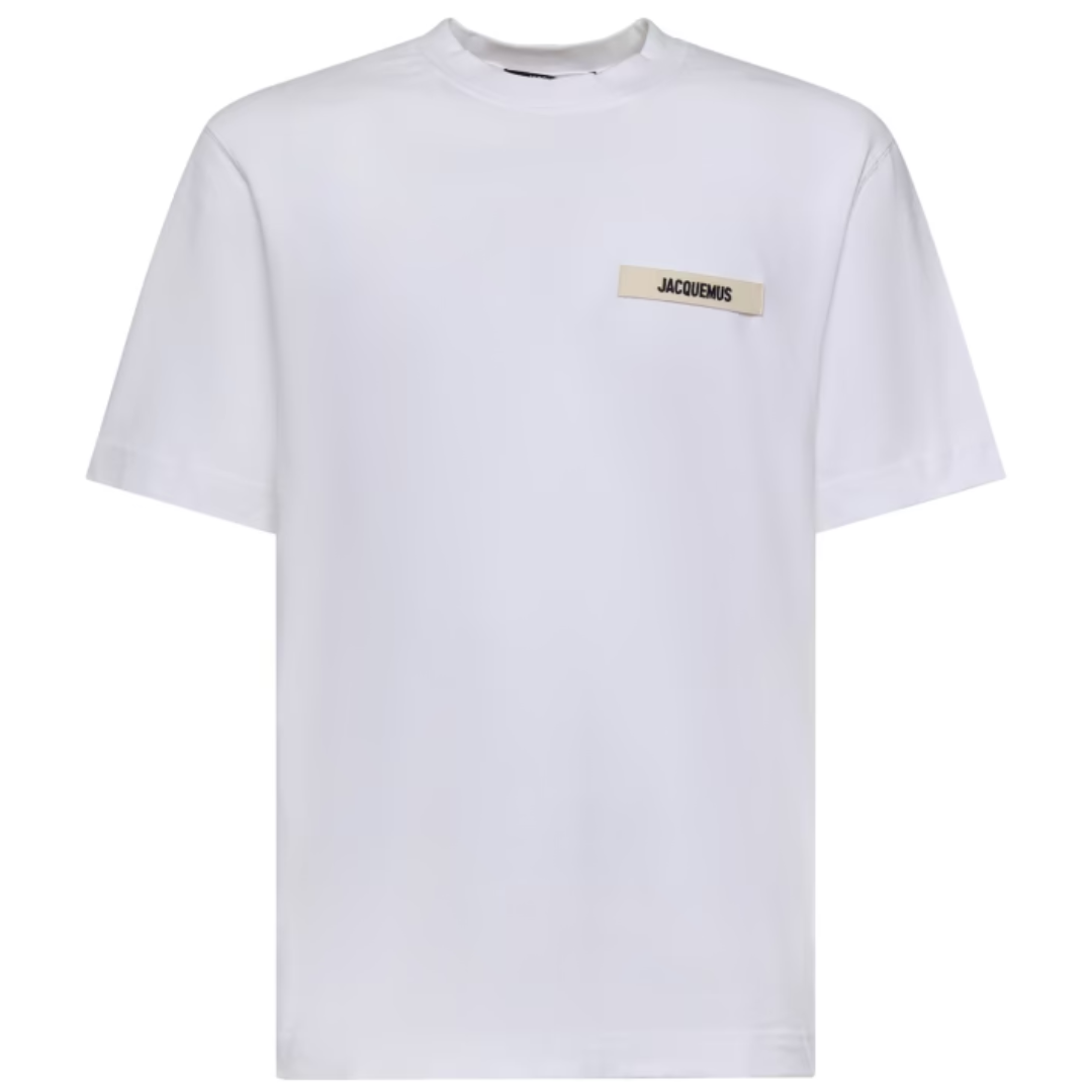 JACQUEMUS GROS GRAIN T-SHIRT LIGHT BLUE