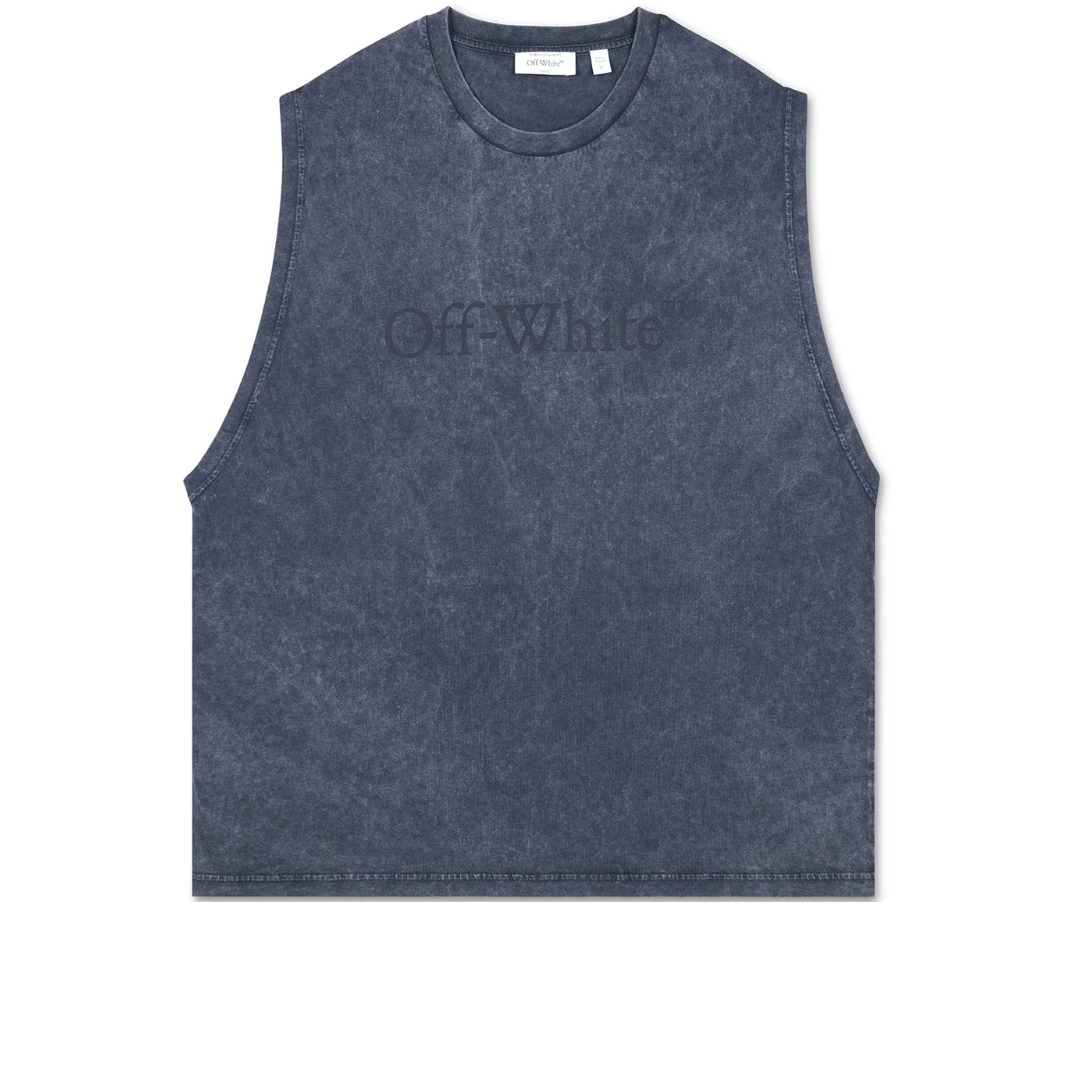 Off White Laundry Sleeveless Tee MA READO NIGHT